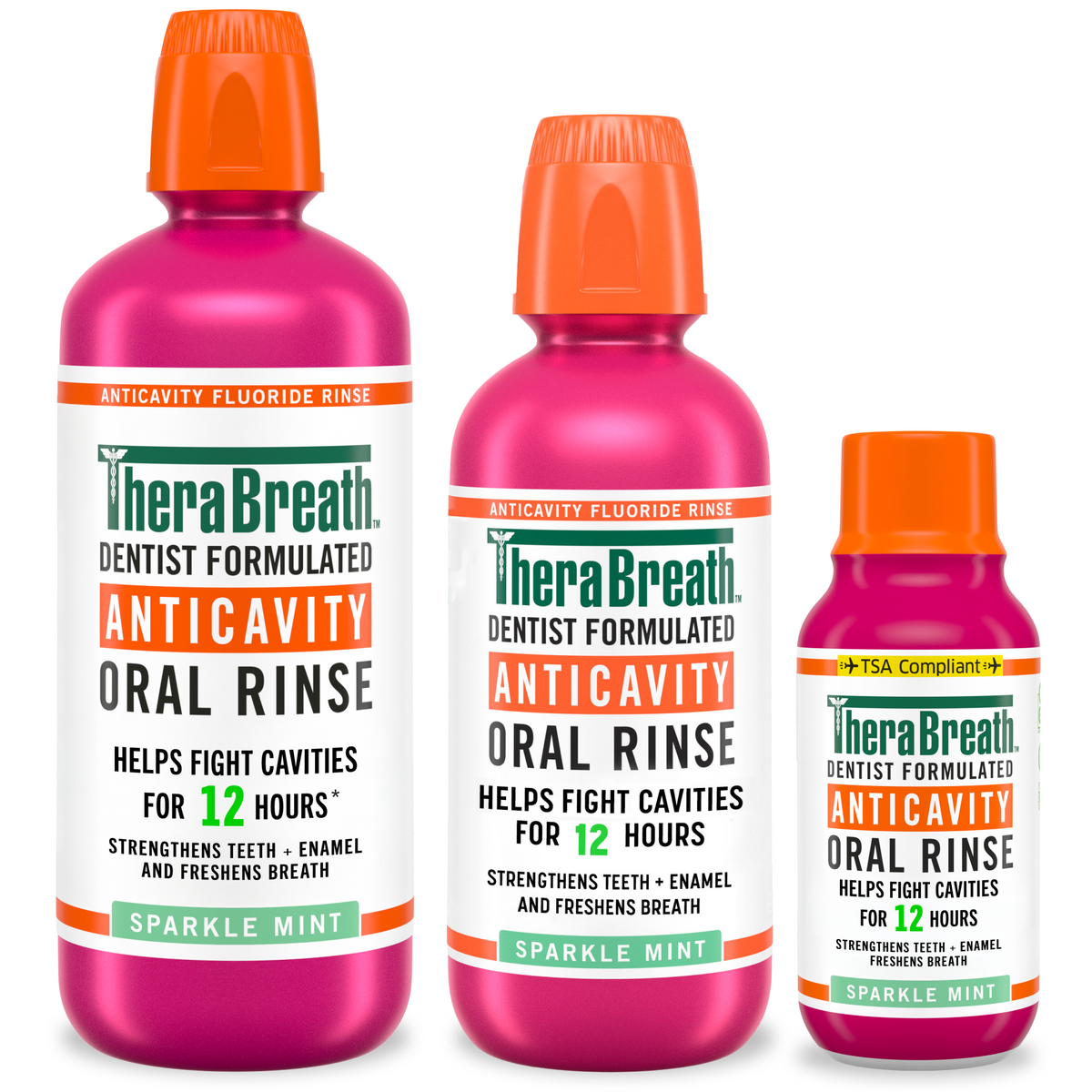 Healthiest Smile TheraBreath Mouthwash Bundle