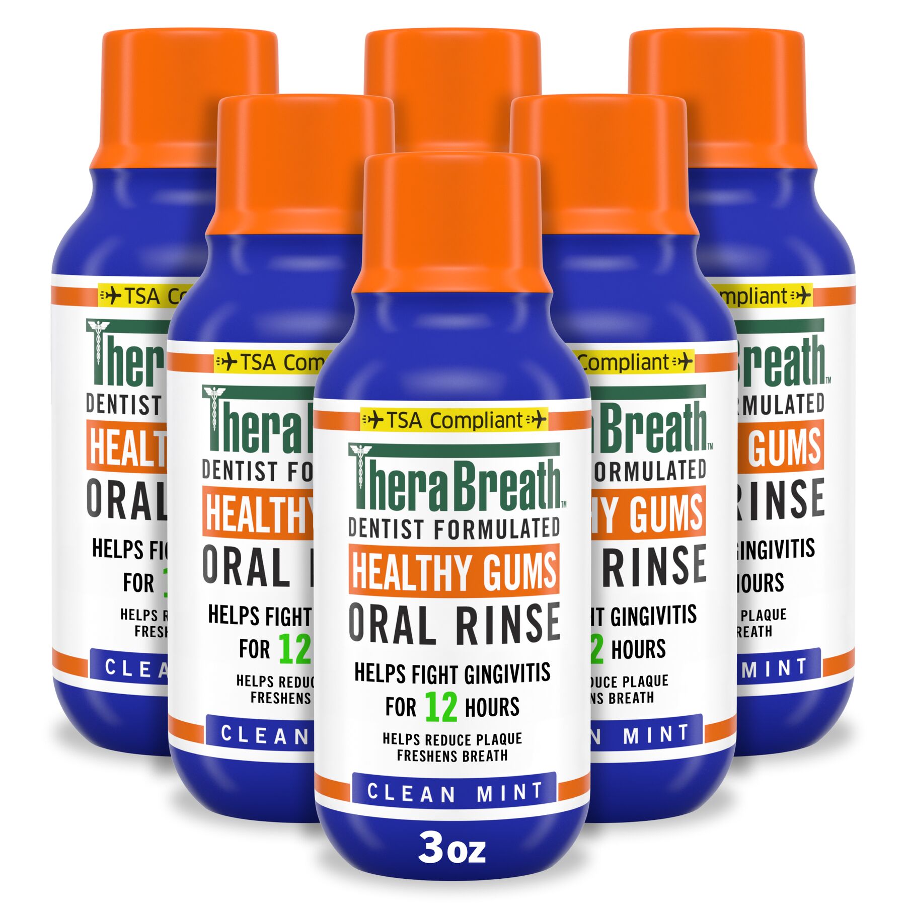 Healthy Gums Oral Rinse w/ Added CPC - Clean Mint